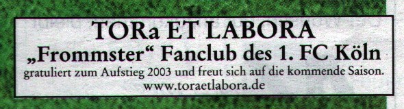 TORa Anzeige im EXPRESS